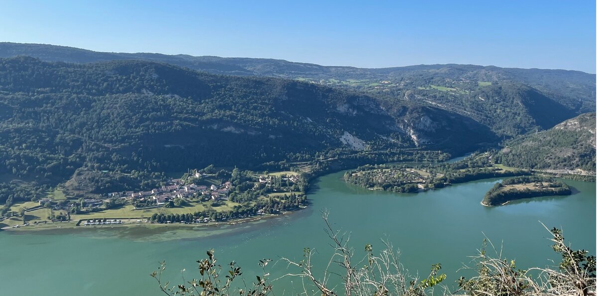 Camping Sous le moulin vue du ciel