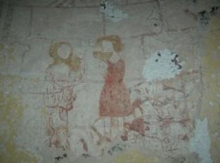 Peintures murales de l'église de Biganon